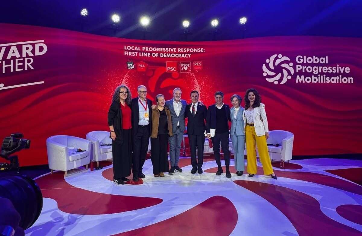 Ahmet Aras Barselona’da Küresel Toplantıya Katıldı 4